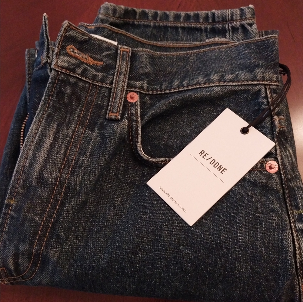 SOLD. Re-Done Jeans, size 26